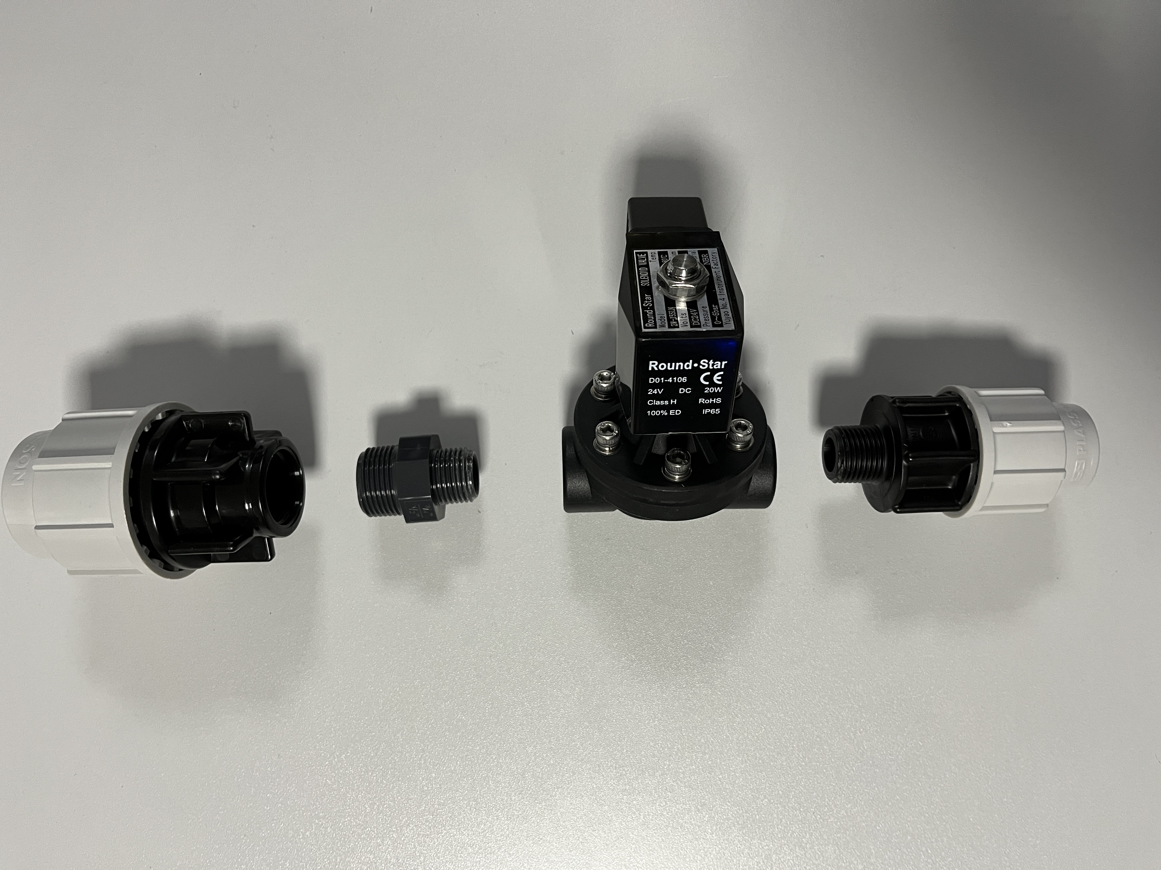 Valve unit end valve plastic Xaletto drinker cpl f/32mm PE